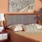 Baxton Studio Harris Mid-Century Modern Ash Walnut Finished Wood and Synthetic Rattan Full Size Headboard 181-11116-Zoro - alternate 6